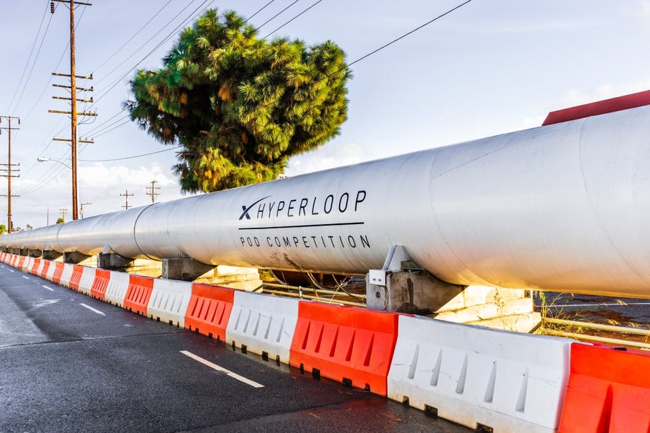 Hyperloop Tunnelsystem Teststrecke