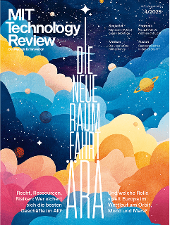 MIT Technology Review 04/2025 Magazin Cover Magazin Cover